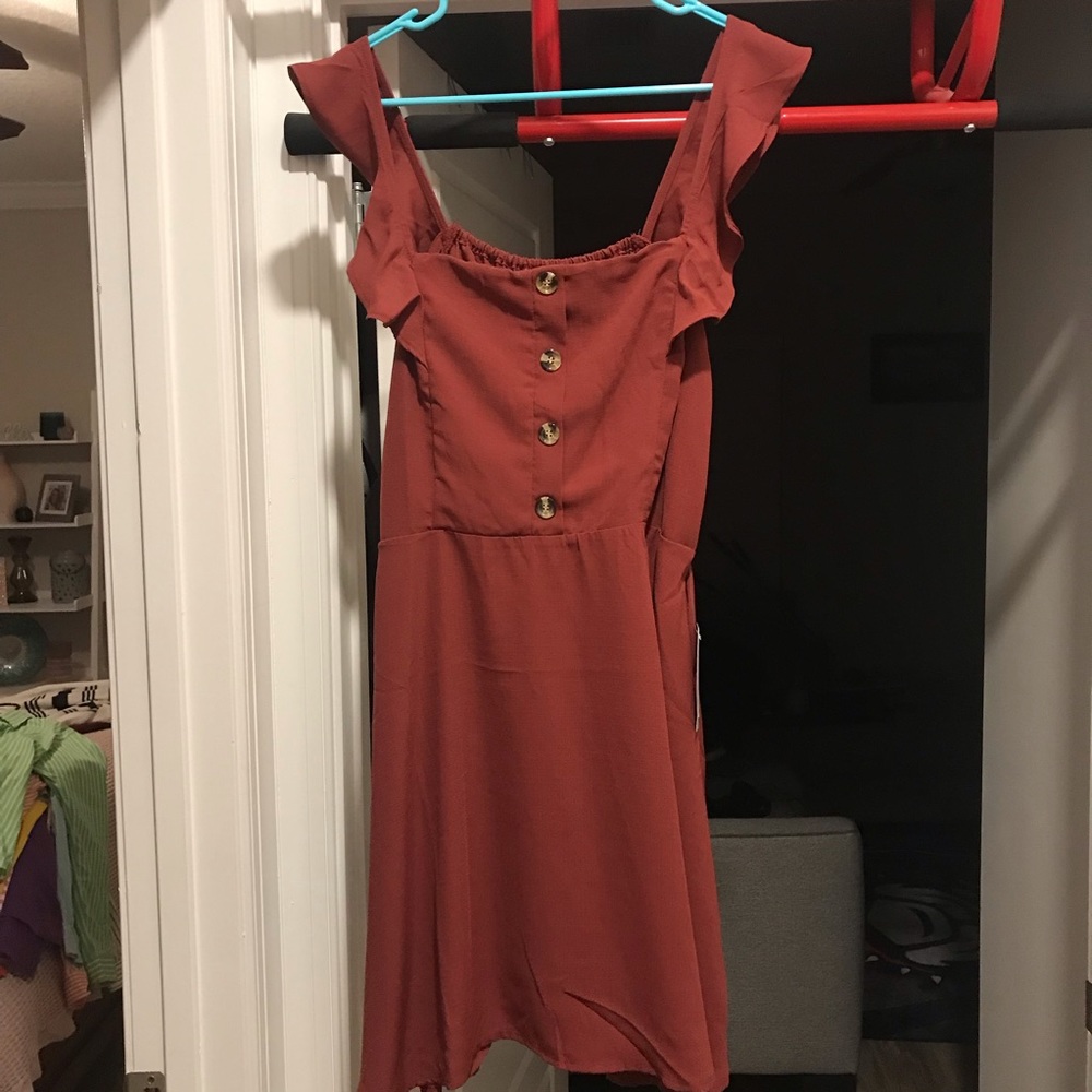 NWT Burgundy Boutique Dress
